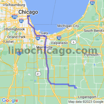 Limousine service to Chicago Loop