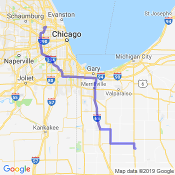 Limousine service to O'Hare airport (ORD)