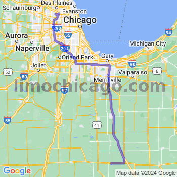 Limousine service to O'Hare airport (ORD)