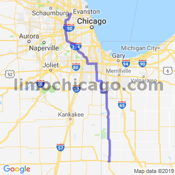 Limousine service to O'Hare airport (ORD)