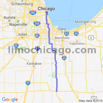 Limousine service to Chicago Loop