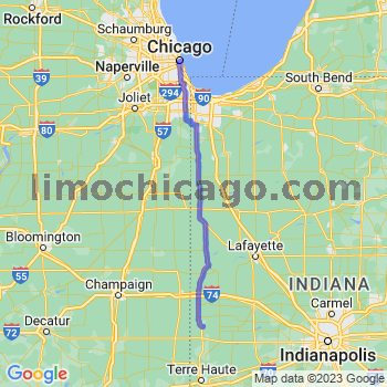 Limousine service to Chicago Loop