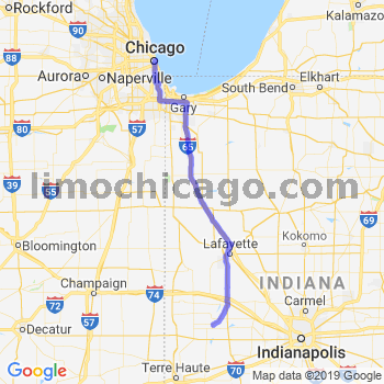 Limousine service to Chicago Loop