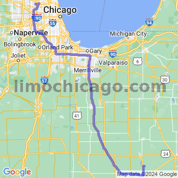 Limousine service to O'Hare airport (ORD)