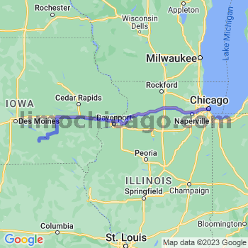 Limousine service to Chicago Loop