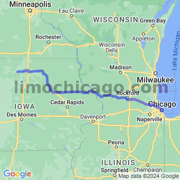 Limousine service to Chicago Loop