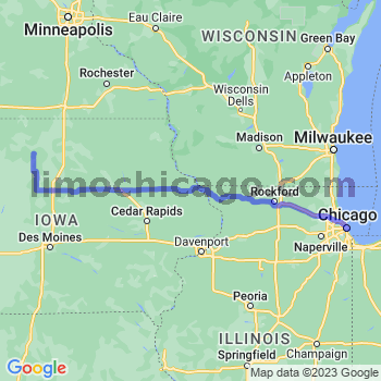 Limousine service to Chicago Loop