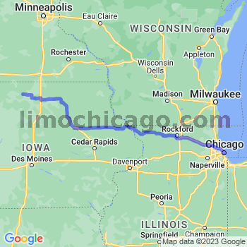 Limousine service to Chicago Loop