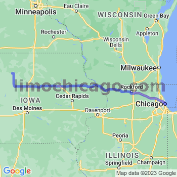 Limousine service to Chicago Loop