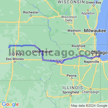 Limousine service to Chicago Loop