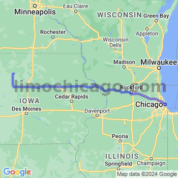 Limousine service to Chicago Loop