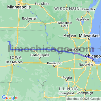 Limousine service to Chicago Loop