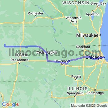 Limousine service to Chicago Loop