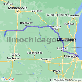 Limousine service to Chicago Loop