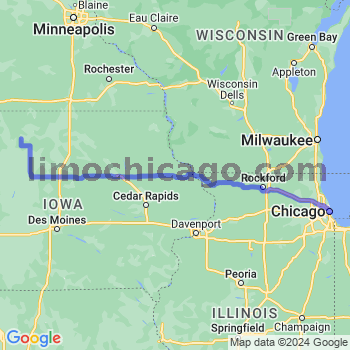 Limousine service to Chicago Loop