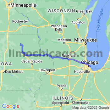 Limousine service to Chicago Loop