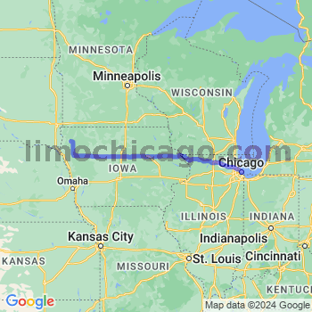 Limousine service to Chicago Loop