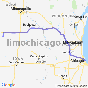 Limousine service to Chicago Loop