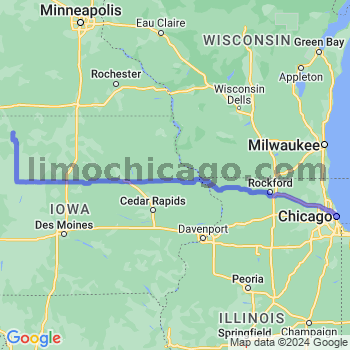 Limousine service to Chicago Loop