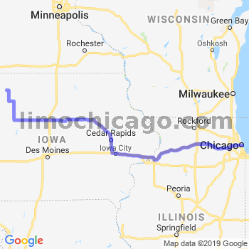 Limousine service to Chicago Loop