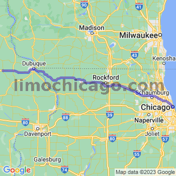 Limousine service to Chicago Loop