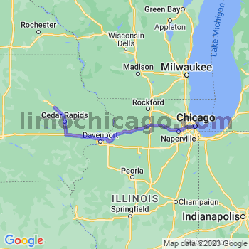 Limousine service to Chicago Loop