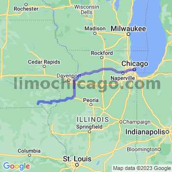 Limousine service to Chicago Loop