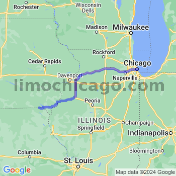 Limousine service to Chicago Loop