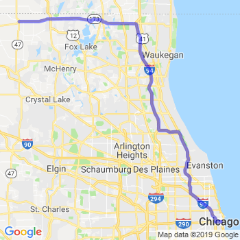 Limousine service to Chicago Loop