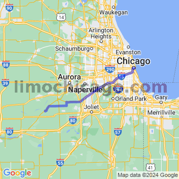 Limousine service to Chicago Loop