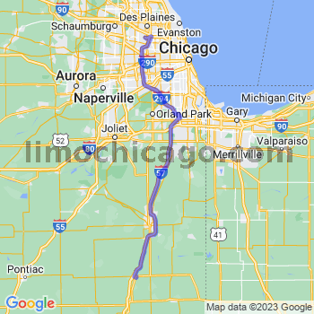 Limousine service to O'Hare airport (ORD)