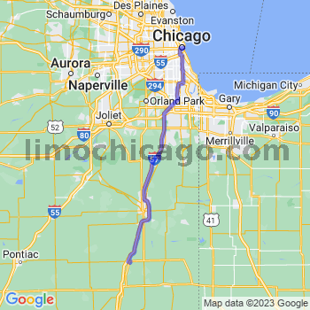 Limousine service to Chicago Loop