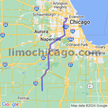 Limousine service to O'Hare airport (ORD)