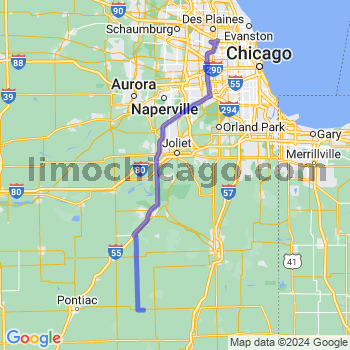 Limousine service to O'Hare airport (ORD)