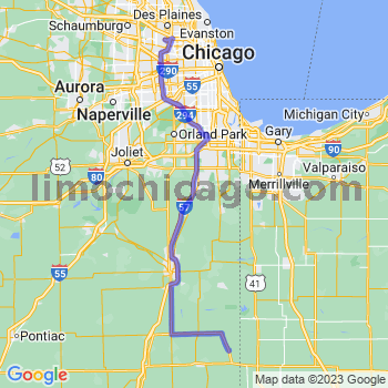 Limousine service to O'Hare airport (ORD)