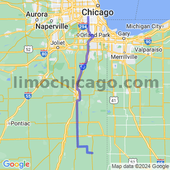 Limousine service to Midway airport (MDW)