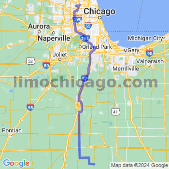 Limousine service to O'Hare airport (ORD)