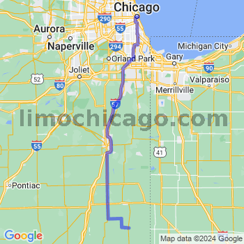 Limousine service to Chicago Loop