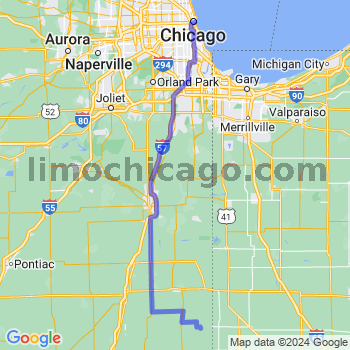 Limousine service to Chicago Loop