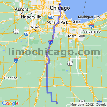 Limousine service to Chicago Loop