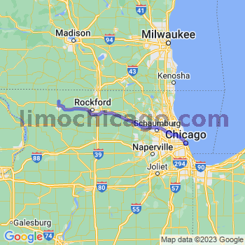 Limousine service to Chicago Loop