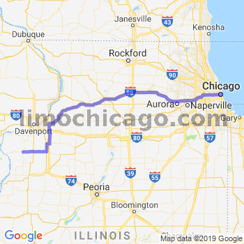 Limousine service to Chicago Loop