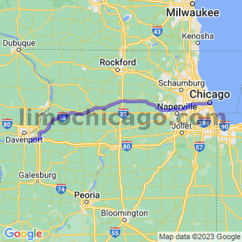 Limousine service to Chicago Loop