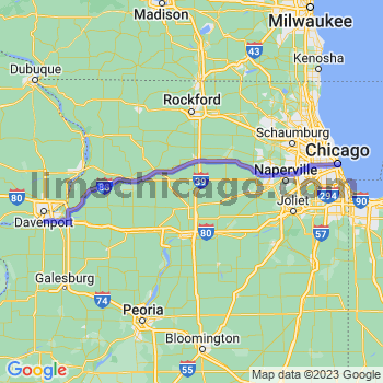 Limousine service to Chicago Loop