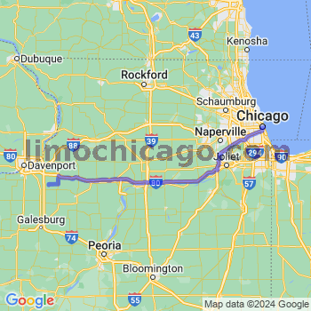 Limousine service to Chicago Loop