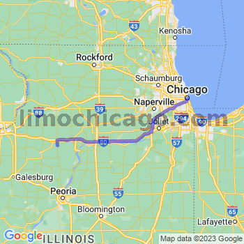 Limousine service to Chicago Loop