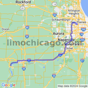 Limousine service to O'Hare airport (ORD)