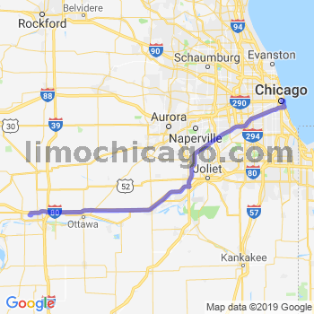 Limousine service to Chicago Loop