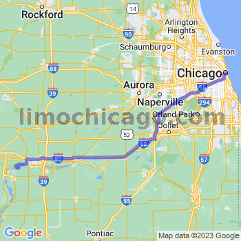 Limousine service to Chicago Loop