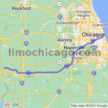 Limousine service to Chicago Loop